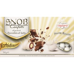 CRISPO Confetti Snob al Latte - Colore Bianco - 500gr