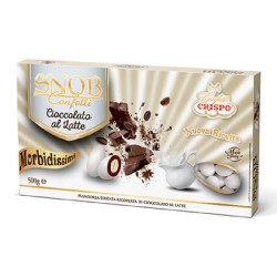 CRISPO Confetti Snob al Latte - Colore Bianco - 500gr