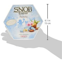 CRISPO Confetti Snob Nascita Bambino, Colore Celeste - 500gr, 04942