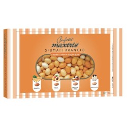 MAXTRIS Confetti Sfumati Arancio 4 Gusti 1Kg, MAX0010