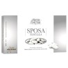 MAXTRIS Confetti Sposa Novella Bianco con Mandorla 36 Spagnola 1kg, MAX017