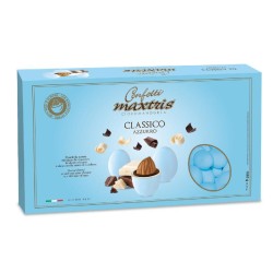 MAXTRIS Confetti Classico Celeste, Cioccolato, 1kg, MAX032