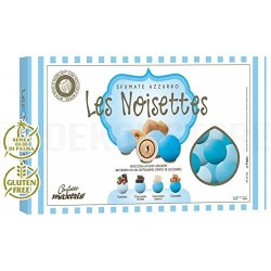 MAXTRIS Confetti Les Noisettes alla Nocciola Sfumati Azzurro Tondi (4 gusti) 1kg, MAX040