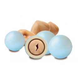 MAXTRIS Confetti Les Noisettes alla Nocciola Sfumati Azzurro Tondi (4 gusti) 1kg, MAX040