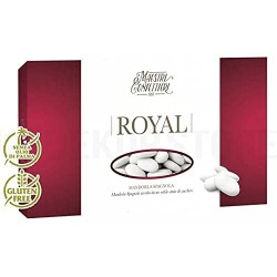 MAXTRIS Confetti di Mandorla Spagnola 40 Royal Colore Bianco 1kg, MAX050