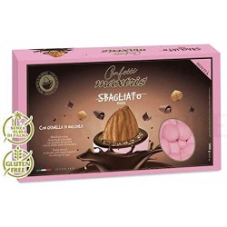 MAXTRIS Confetti Sbagliato con Granella di Nocciola, colore Rosa 1Kg, MAX105