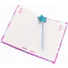 Nice Group - Girabrilla Fashion Diary Fluo Star, Diario con Paillettes Reversibili, Penna Pom Pom, Adesivi Gemme e Stickers - 19