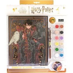 Nice Group - DIAMANTINY Animali Fantastici - Wizarding Dinasty Harry Potter - Kit crea il Mosaico, Attività Crystal Art, Diamond