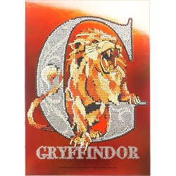 Nice Group - DIAMANTINY Harry Potter – Wizarding Stand Together Grifondoro – Kit crea il Mosaico, Attività Crystal Art, Diamond 