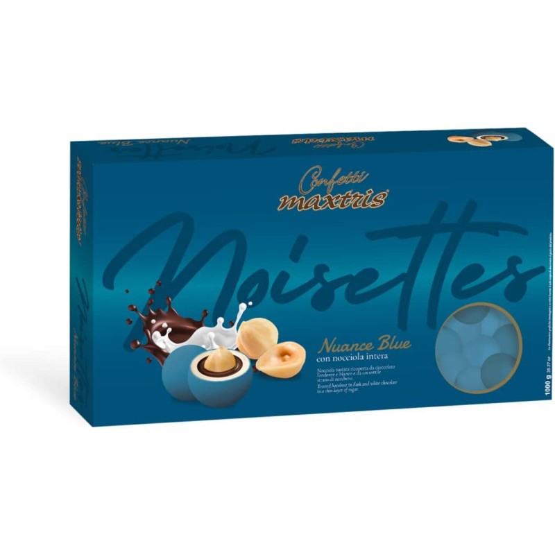 MAXTRIS Confetti Les Noisettes Nuance Blue, scatola 1 kg.