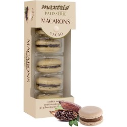MAXTRIS Macarons Gusto Cioccolato 5 pz