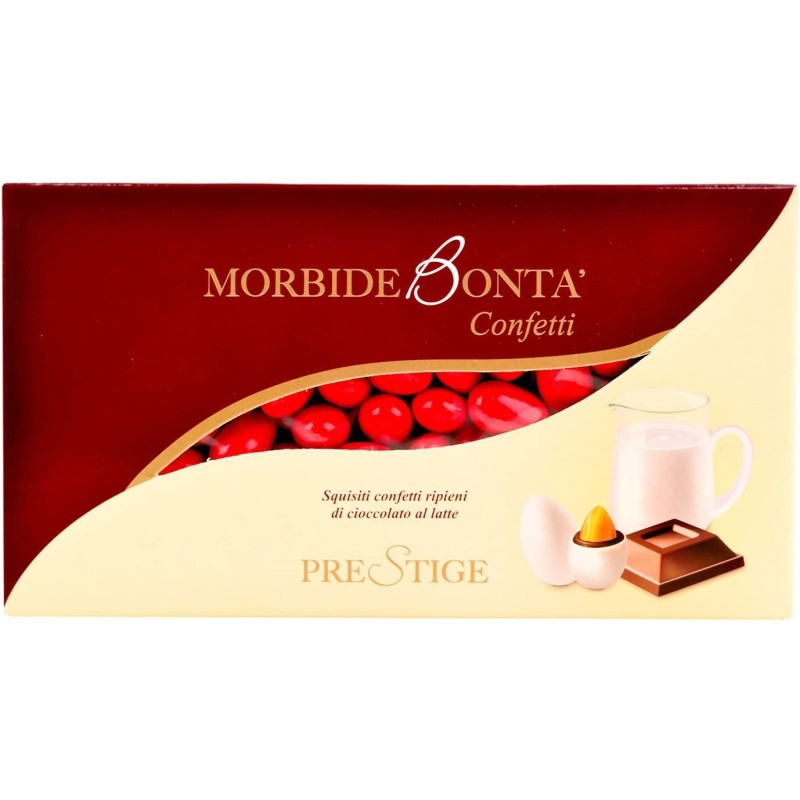 BURATTI Confetti Prestige Morbide Bontà Rossi 1 Kg.