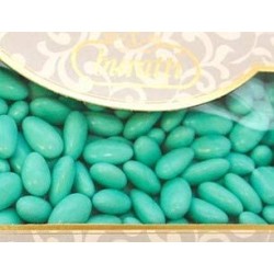 BURATTI Confetti alla Mandorla Colore Tiffany ideali per Matrimonio Comunione Battesimo e ricevimenti vari - 1 Kg.