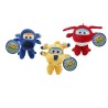 Super Wings - Aereo Peluche Jett, Donnie, Jerome, 3 assortimenti