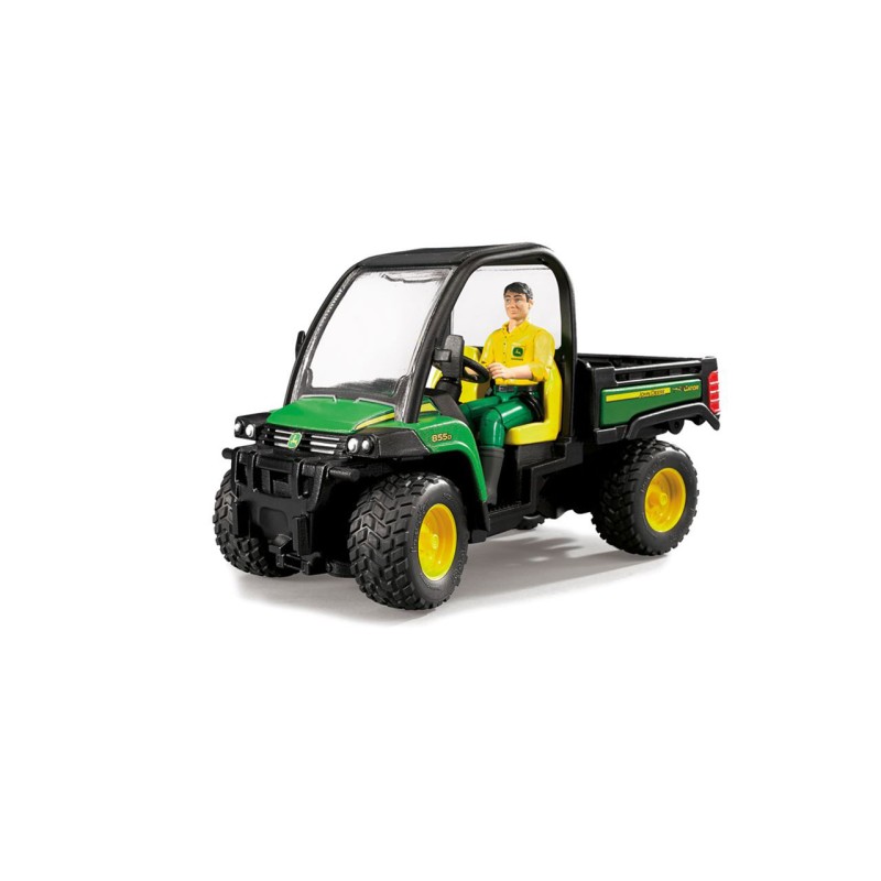 BRUDER 02490 - John Deere Gator 855 D Con Personaggio