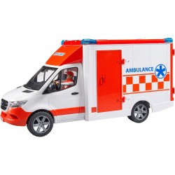 BRUDER 02676 - Mercedes Benz Sprinter Ambulance with Driver