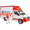 BRUDER 02676 - Mercedes Benz Sprinter Ambulance with Driver