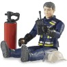 BRUDER 60100 - Bworld Vigile del fuoco con estintore