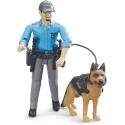BRUDER 62150 - Bworld Poliziotto con cane