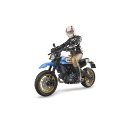 BRUDER 63051 – Bworld Moto Ducati Desert Sled con Motociclista