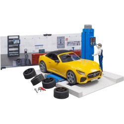 BRUDER 62110 - Bworld Set Officina Automobili