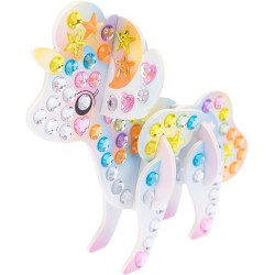 DIAMANTINY Deco Fantasy - Adesivi Stickers effetto 3D con Gemme Colorate Diamond Painting