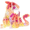 DIAMANTINY Deco Fantasy - Adesivi Stickers effetto 3D con Gemme Colorate Diamond Painting