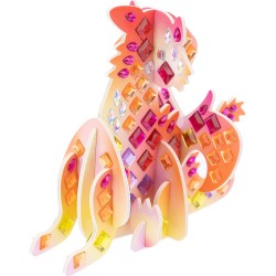 DIAMANTINY Deco Fantasy - Adesivi Stickers effetto 3D con Gemme Colorate Diamond Painting