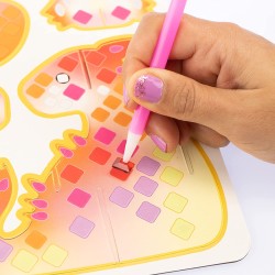 DIAMANTINY Deco Fantasy - Adesivi Stickers effetto 3D con Gemme Colorate Diamond Painting