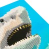 DIAMANTINY Level Up - Nice Group Creative Art, Diamond Painting Kit crea il mosaico, DINOSAURS, Megalodon