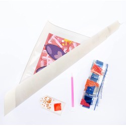 DIAMANTINY Artist - Small 21x30 - Attività Crystal Art, Diamond Painting Kit, Superhero