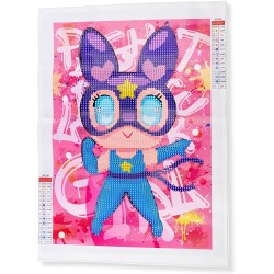DIAMANTINY Artist - Small 21x30 - Attività Crystal Art, Diamond Painting Kit, Superhero