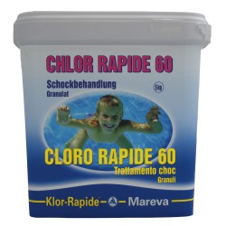 MAREVA - CLORO RAPIDO 60 Cloro Granulare in secchio da 5kg