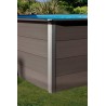 Piscina Composito GRE Serie AVANTGARDE 326X186 h 96 rettangolare KPCOR2814