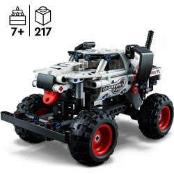 LEGO 42150 Technic Monster Mutt Monster Jam Dalmata, Set Monster Truck 2 in 1 con Pull-Back, Auto Offroad e Camion Giocattolo