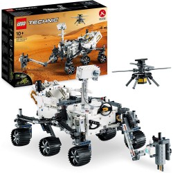 LEGO 42158 Technic NASA Mars Rover Perseverance, Set Spaziale con Esperienza App AR, Modellino da Costruire di Gioco Scientifico