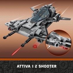 LEGO 75346 Star Wars Pirata Snub Fighter da The Mandalorian Stagione 3, Modellino da Costruire di Starfighter Giocattolo, Minifi
