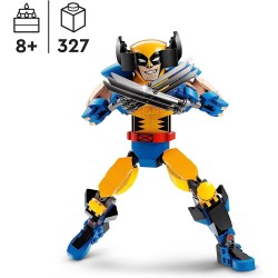 LEGO 76257 Marvel Personaggio di Wolverine, Set con Action Figure Costruibile degli X-Men con 6 Elementi Artiglio, Gioca ed Espo