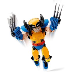 LEGO 76257 Marvel Personaggio di Wolverine, Set con Action Figure Costruibile degli X-Men con 6 Elementi Artiglio, Gioca ed Espo