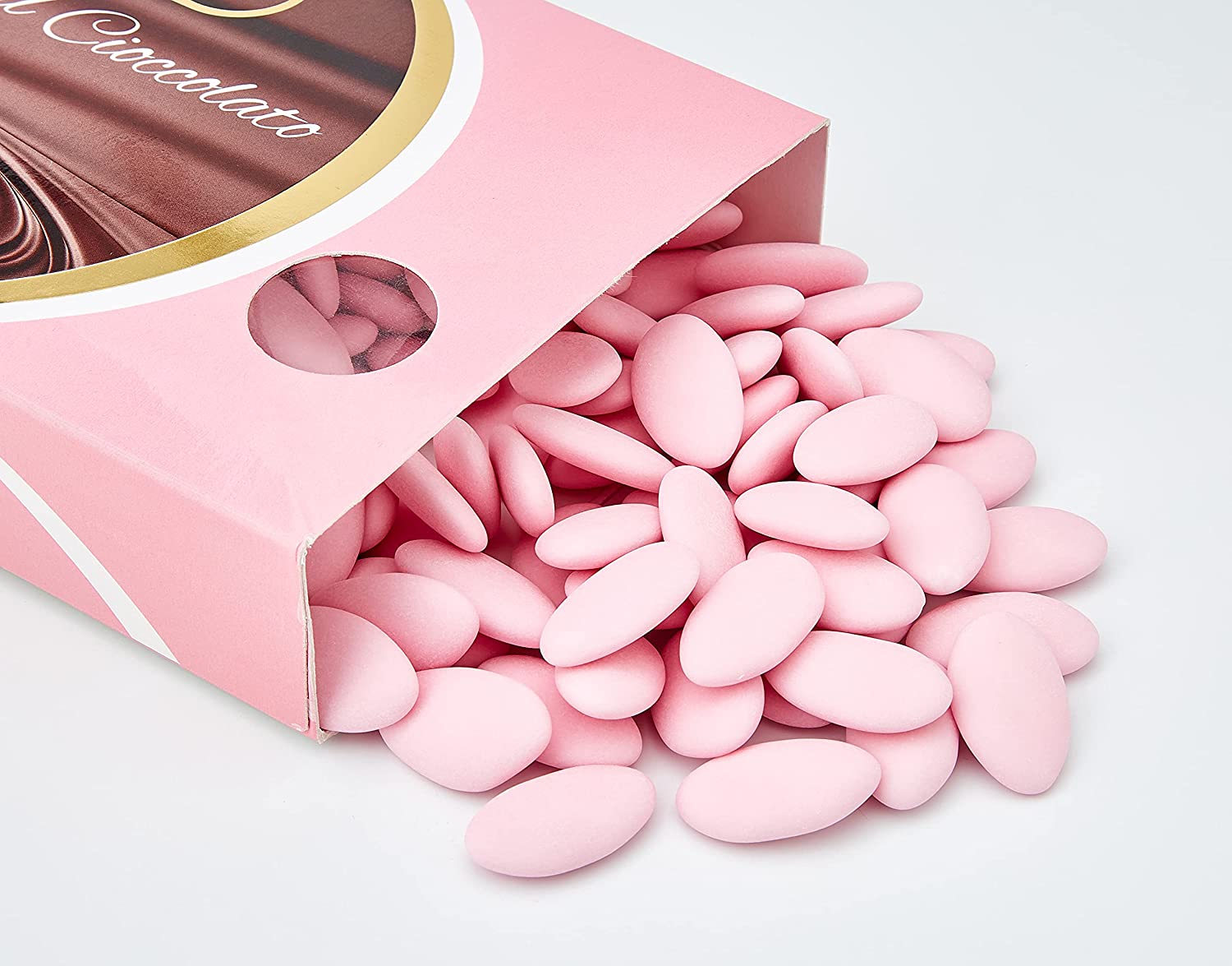 Buratti Confetti Cioccolato Rosa - 1 kg : .it: Alimentari e cura  della casa