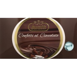 BURATTI Confetti Cioccolato, Azzurro, 1 kg.