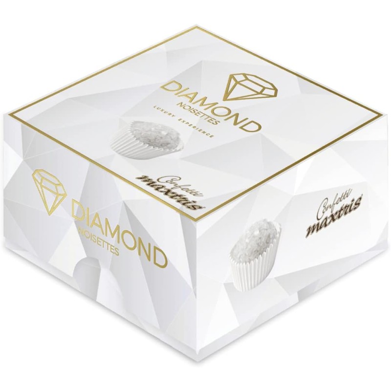 Maxtris - Les Noisettes Diamond Bianco 500 g