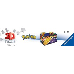 Puzzle 3D Puzzle Organizer Pokemon Storage Box - 216 pieces, 200 pieces