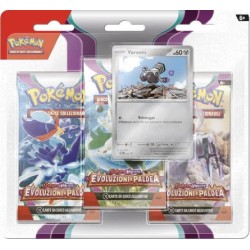 Gamevision - Pokémon Scarlatto e Violetto Evoluzioni A Paldea (Blister 3 Bustine + 1 Card)