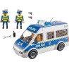 Playmobil City Action 70899 Furgone della Polizia, con Luci e Suoni, Giocattoli per Bambini dai 4 Anni
