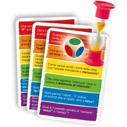 Clementoni - Sapientino Testa Gioco Educativo 6 Anni, Quiz, Flashcards Italiano - Made in Italy, Colore, 16439