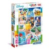Clementoni - Puzzle Supercolor Disney 104 Pz. 98428