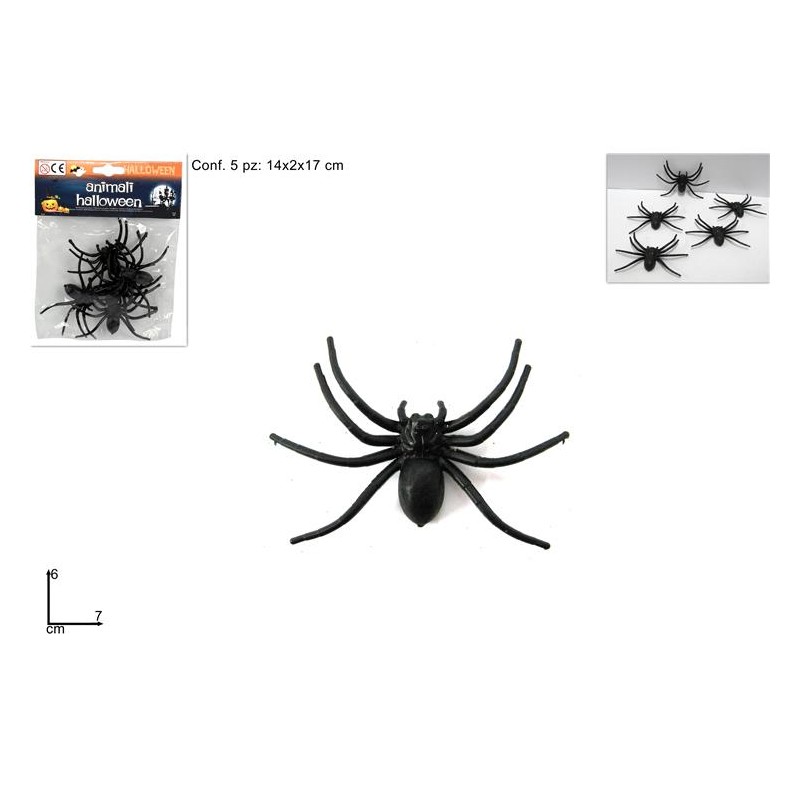 Ragni 7 cm, 5 pz.