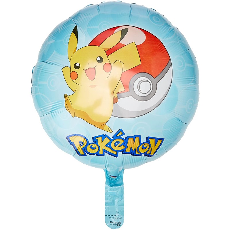 Pallone foil standard 17" - 42 cm Pokemon 1 pz, 7A3633201