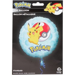 Pallone foil standard 17" - 42 cm Pokemon 1 pz, 7A3633201
